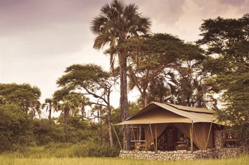 Lodge in Tansania