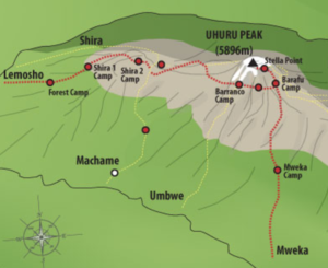 Kilimandscharo-Besteigung über die Lemosho-Route