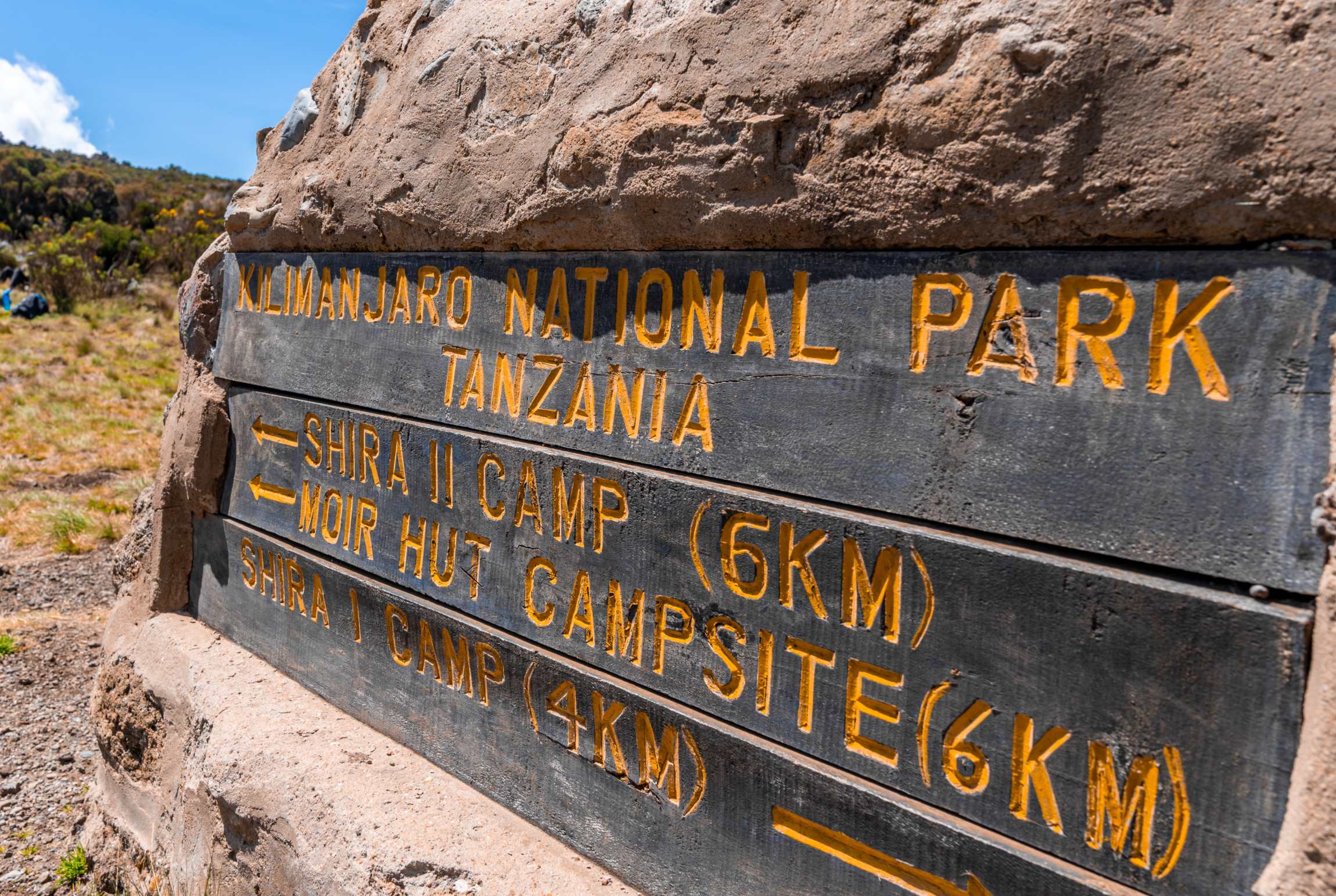 Lemosho Route, Tag 3/8: Shira 1 Camp (3.505 m) – Shira 2 Camp (3.900 m)