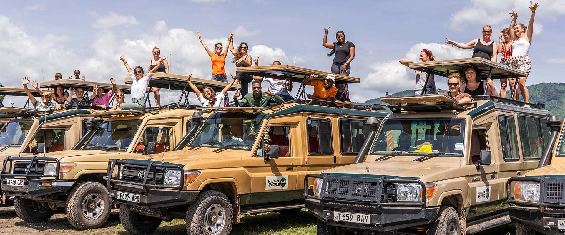 Die privaten Jeeps von Tanzania Specialist