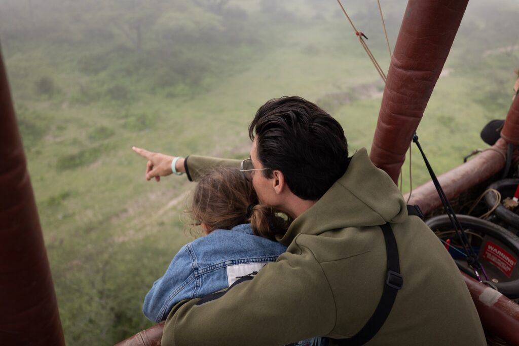 Heißluftballonsafari in Tansania mit Kids