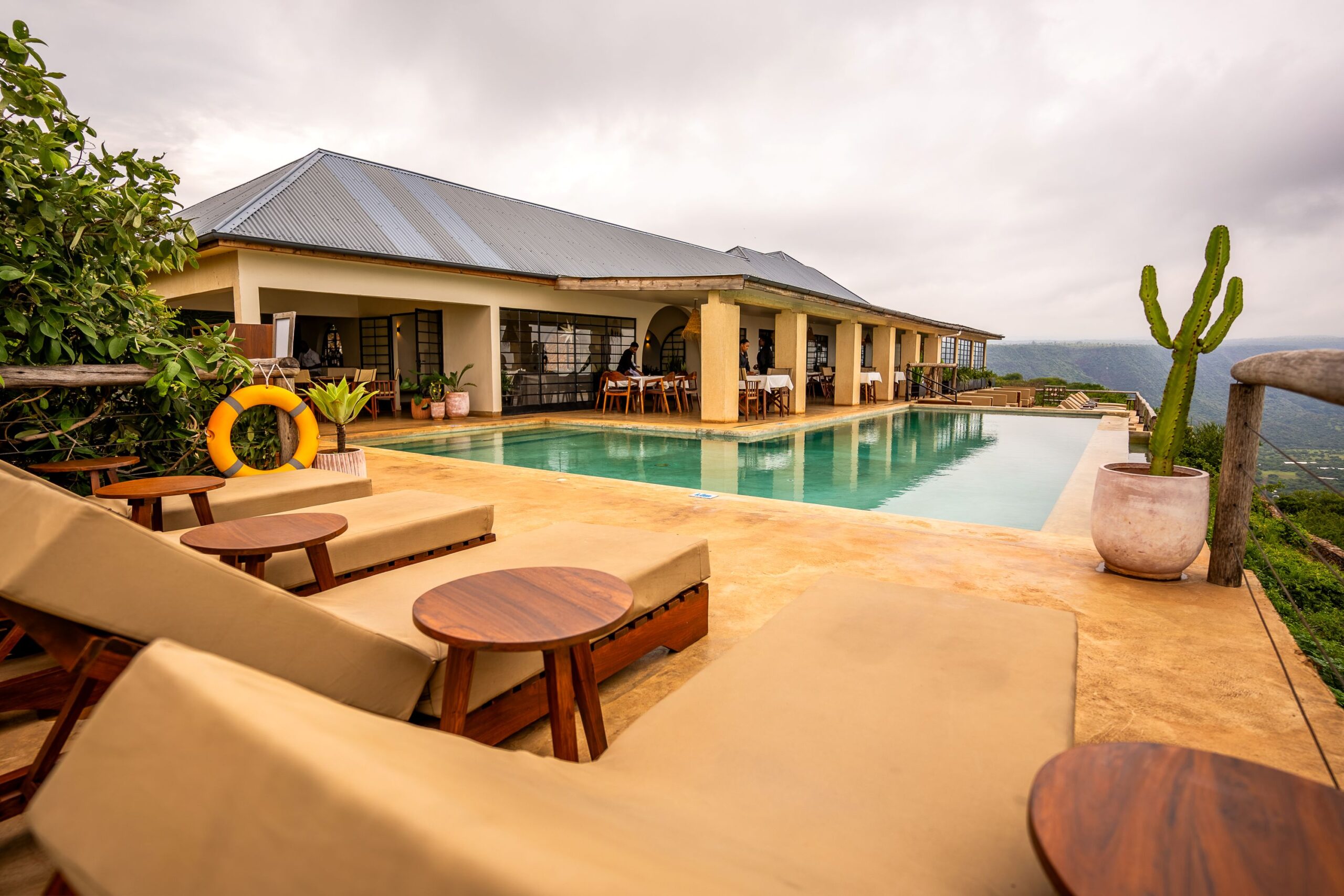 Ein entspannter Tag in der Manyara Best View Lodge